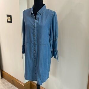 Express NWOT Women’s chambray denim dress size S